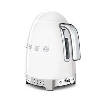 Smeg 50's Style Cordless Variable Temperature Kettle (White)