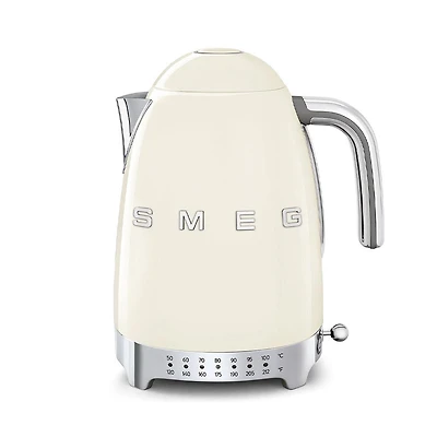 Smeg 50's Style 'Cordless' Variable Temperature Kettle (Cream)