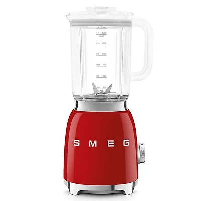 Smeg 50's Style Stand Blender with Glass Jar (Red)