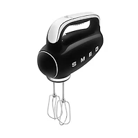 Smeg 50's Style Hand Mixer with Attachments (Black)