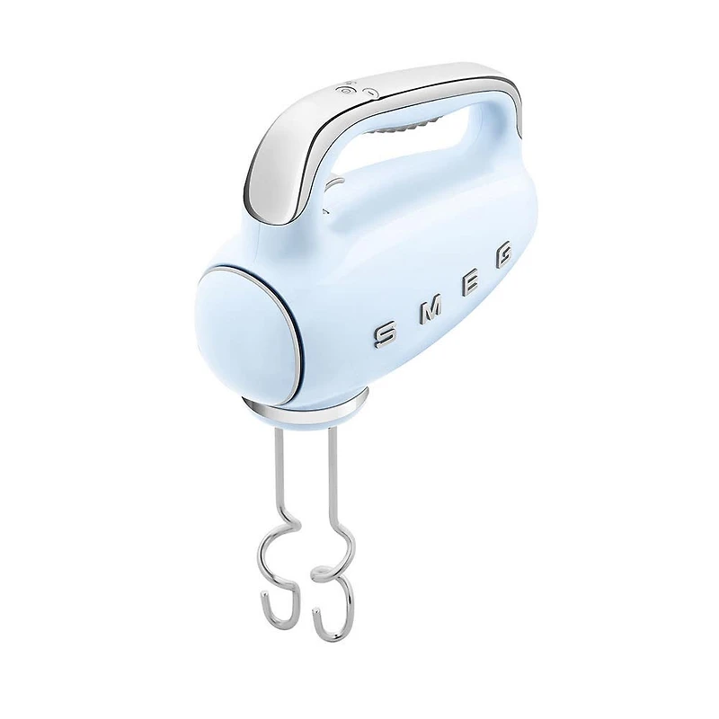 Smeg 50's Style Hand Mixer with Attachments (Pastel Blue)