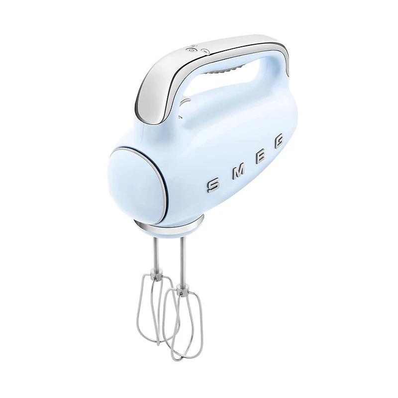 Smeg 50's Style Hand Mixer with Attachments (Pastel Blue)