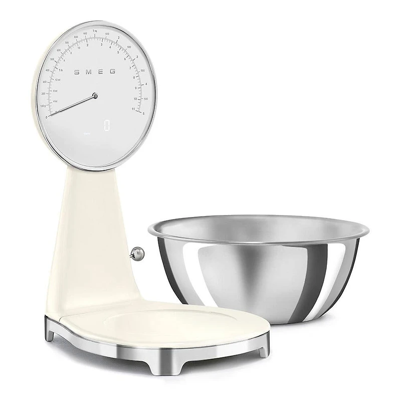 Smeg 50's Style Analog Kitchen Scale (Cream)