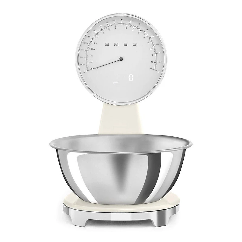 Smeg 50's Style Analog Kitchen Scale (Cream)
