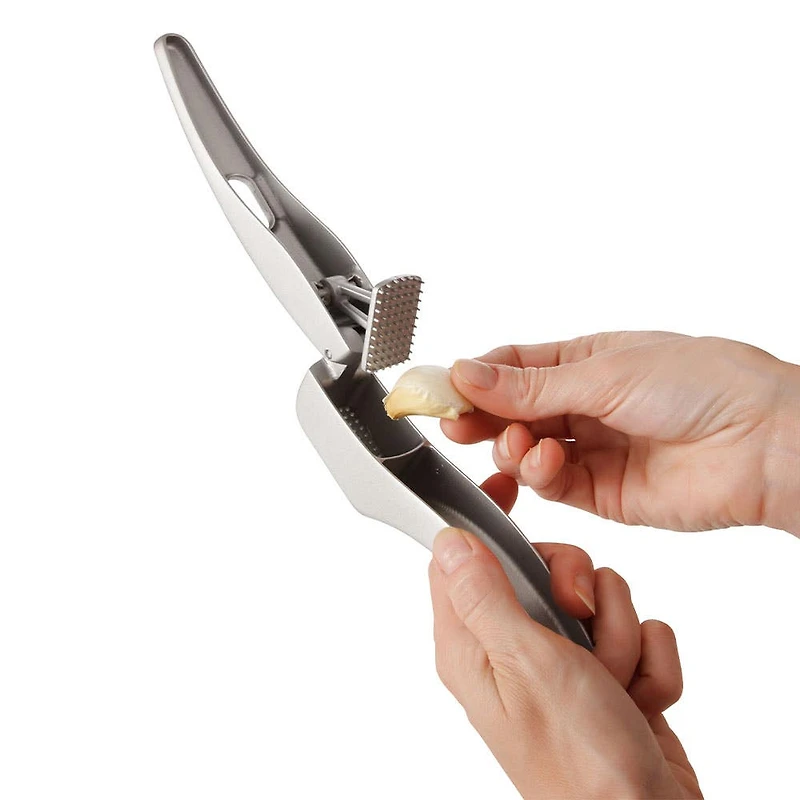 Zyliss Effortless 'Susi 3' Garlic Press (Silver/Red)