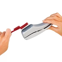 Zyliss Effortless 'Susi 3' Garlic Press (Silver/Red)