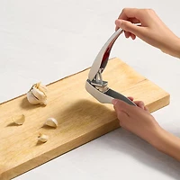 Zyliss Effortless 'Susi 3' Garlic Press (Silver/Red)