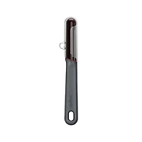 Zyliss Effortless 'Soft Skin' Serrated Swivel Peeler (Black/Red)