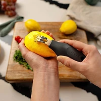 Zyliss Effortless Citrus Zester (Black)