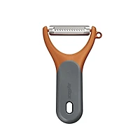 Zyliss Effortless Swivel Y-Peeler Julienne (Black/Orange)