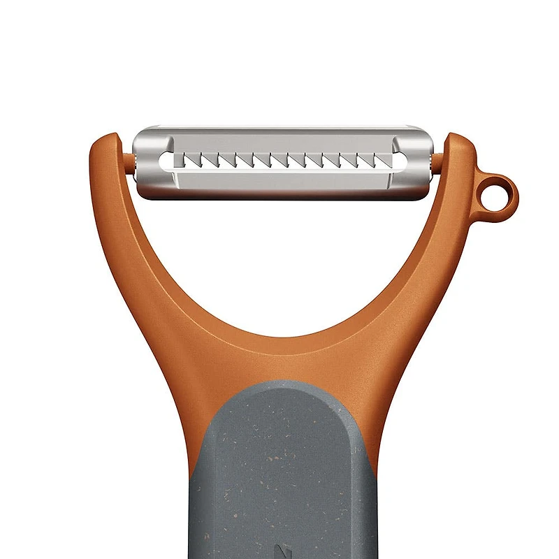 Zyliss Effortless Swivel Y-Peeler Julienne (Black/Orange)