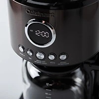 Cuisinart Modern Programmable Coffee Maker (Black Stainless Steel)