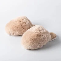 Harman Park Ciuty 'Super Plush' Memory Foam Slippers Women (Tan)