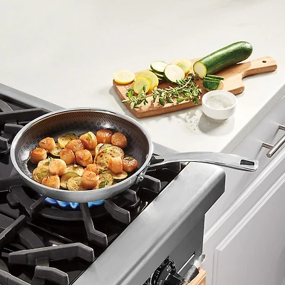 Cuisinart Fusionplus Non-Stick Frypan 25cm (Stainless Steel/Black)