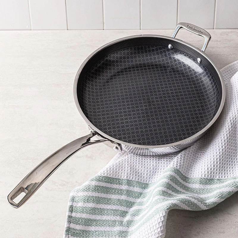 Cuisinart Fusionplus Non-Stick Frypan 30cm (Stainless Steel/Black)