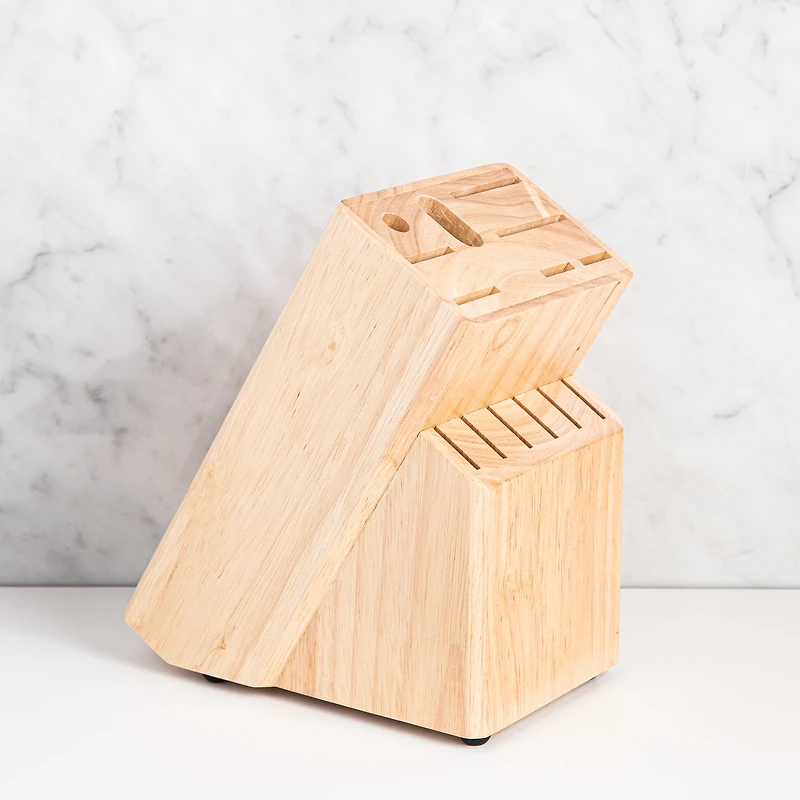 KSP Culina '14-Slot' Wood Knife Block (Natural)