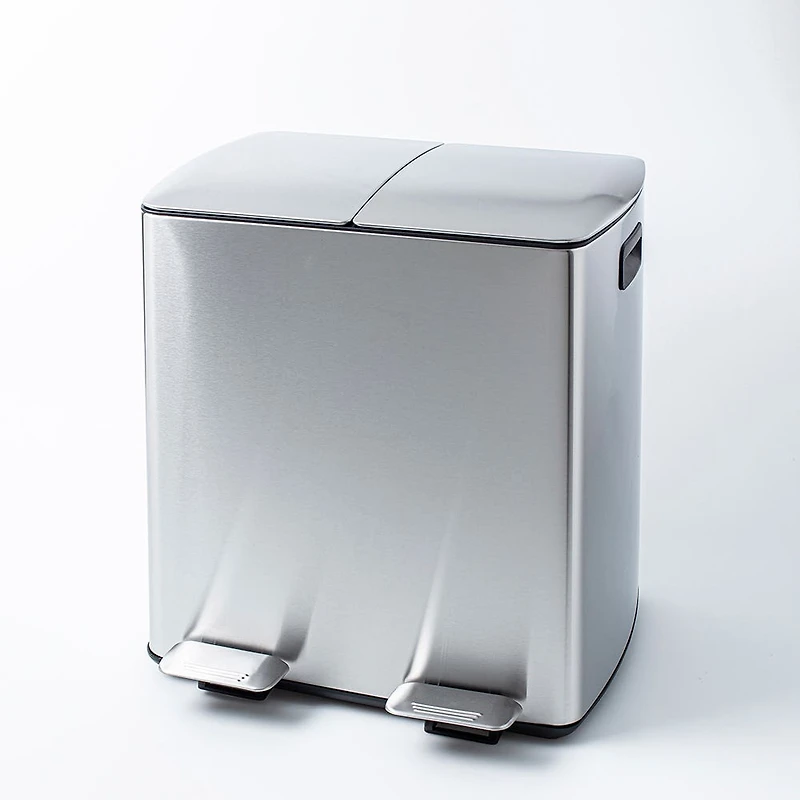 KSP Sleek Double Step Garbage Can (40 L)