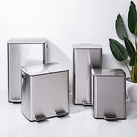 KSP Sleek Double Step Garbage Can (40 L)