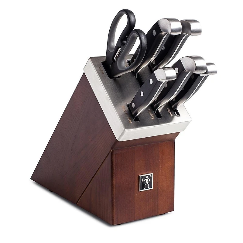 Henckels Statement Self-Sharpening Wood Knife Block Combo - Set of 7