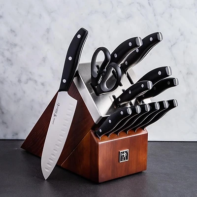 Henckels Definition Self Sharpening Wood Knife Block Combo - 14 pc