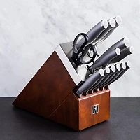 Henckels Modernist Self-Sharpening Wood Knife Block Combo - Set of 14