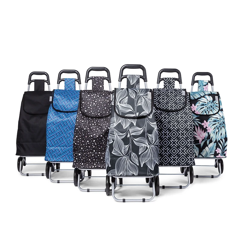 KSP Trek 'Fauna' Shopping Trolley (Black)