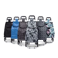KSP Trek 'Fauna' Shopping Trolley (Black)