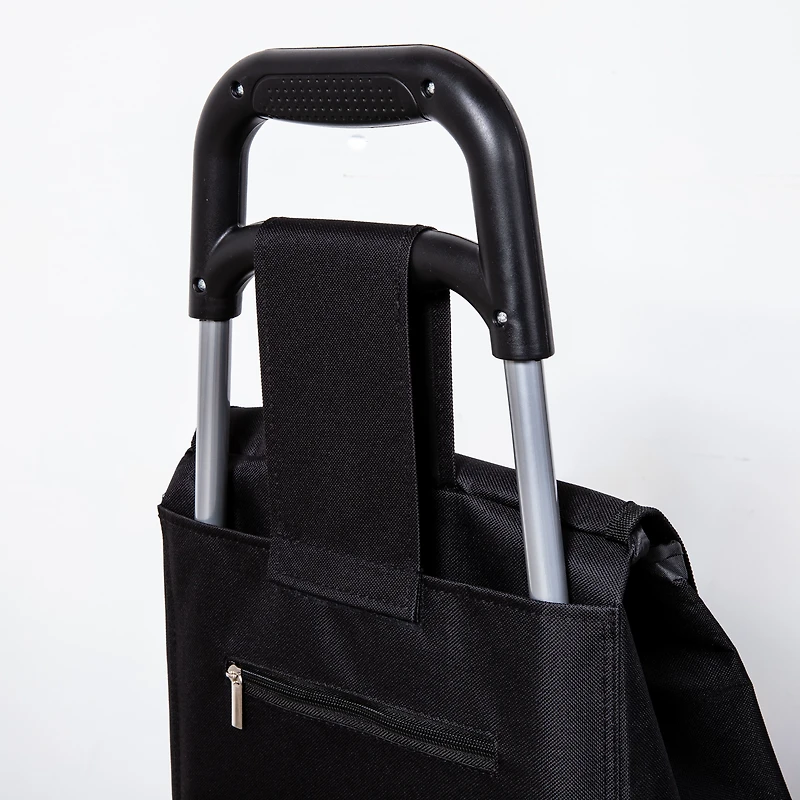 KSP Trek 'Solid' Shopping Trolley (Black)