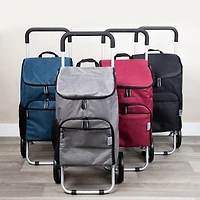 KSP Urban 'Linen Look' Aluminum Shopping Trolley