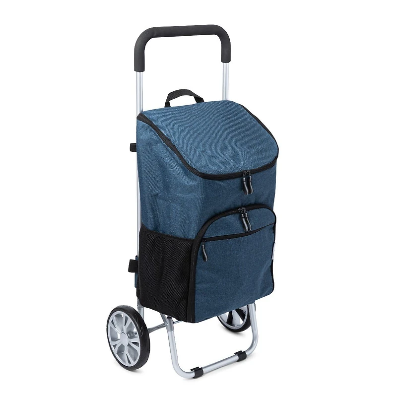 KSP Urban 'Linen Look' Aluminum Shopping Trolley