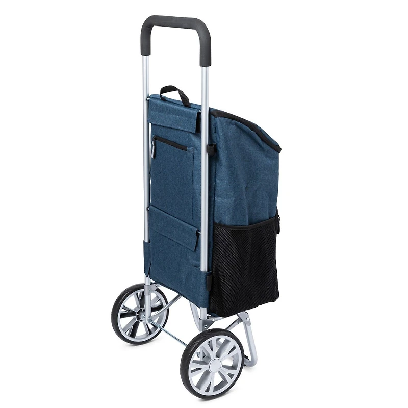 KSP Urban 'Linen Look' Aluminum Shopping Trolley