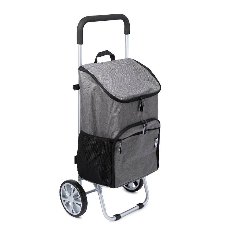 KSP Urban 'Linen Look' Aluminum Shopping Trolley