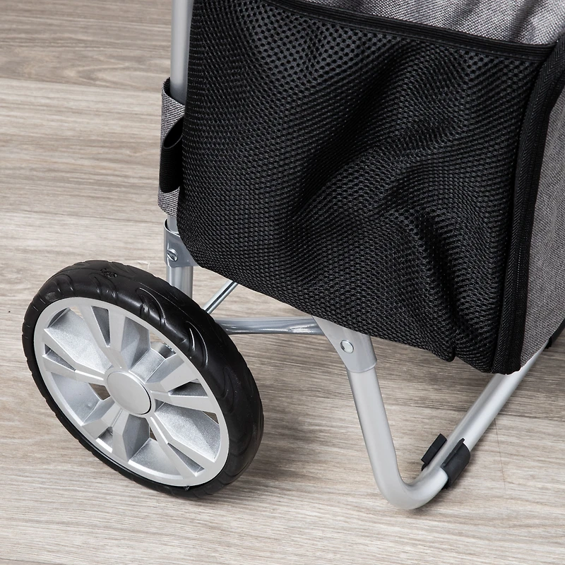 KSP Urban 'Linen Look' Aluminum Shopping Trolley