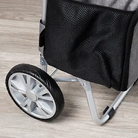 KSP Urban 'Linen Look' Aluminum Shopping Trolley
