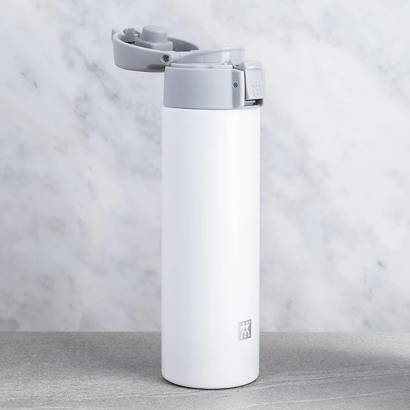 ZWILLING Thermo Thermal Travel Mug No Handle (White/Silver)