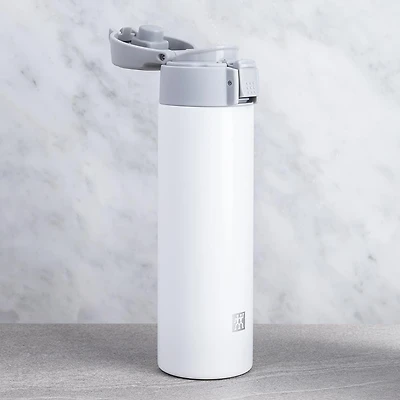 ZWILLING Thermo Thermal Travel Mug No Handle (White/Silver)