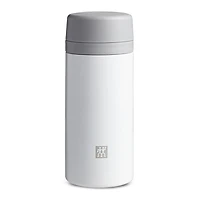 ZWILLING Thermo Thermal Sport Bottle with Infuser (White/Silver)