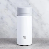 ZWILLING Thermo Thermal Sport Bottle with Infuser (White/Silver)