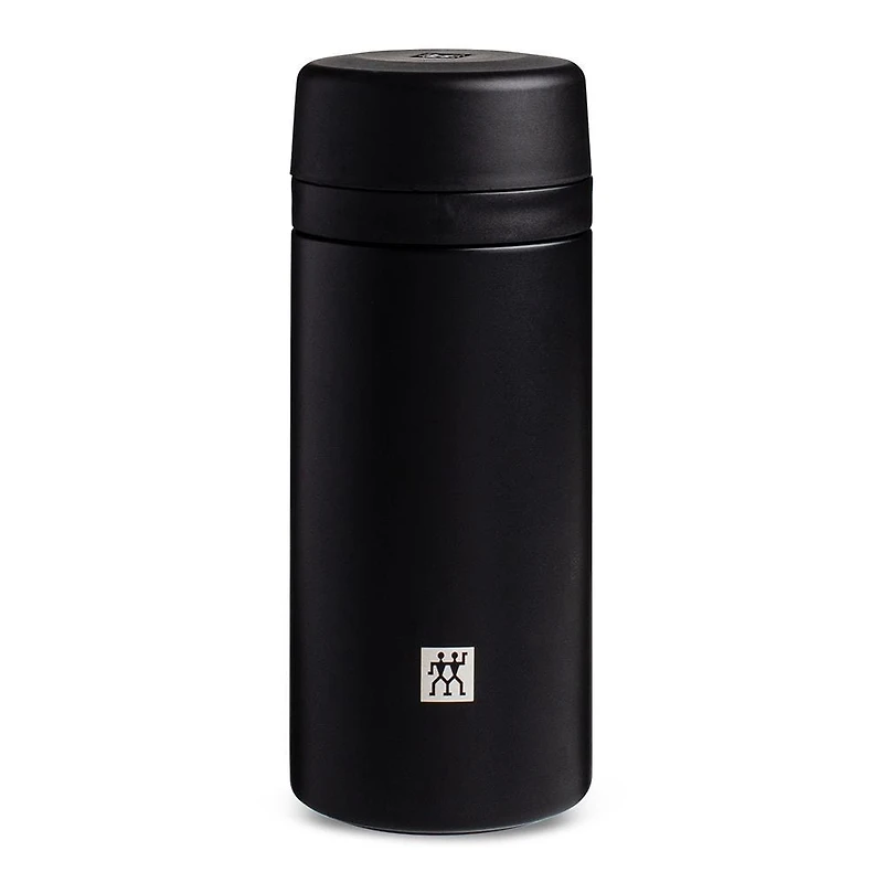 ZWILLING Thermo Thermal Sport Bottle with Infuser (Matte Black)