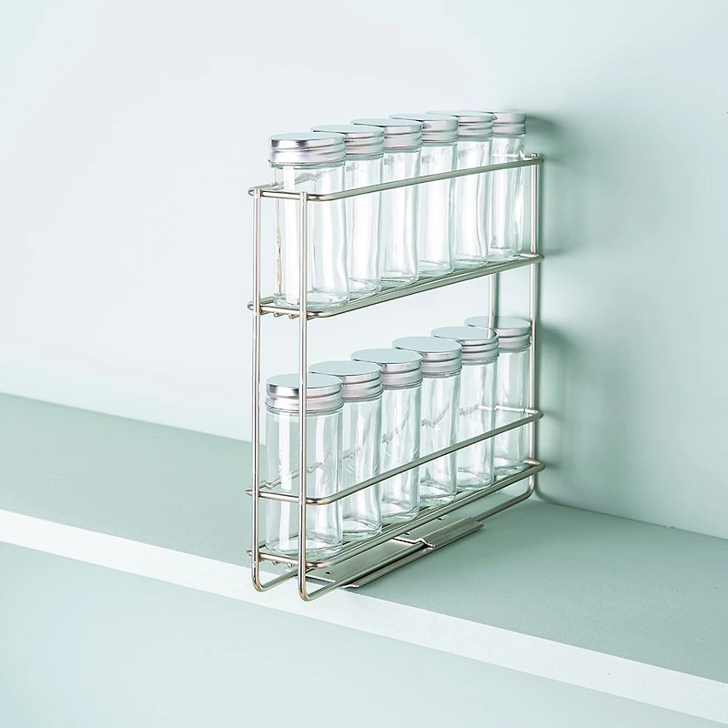 KSP Space Logic '12-Bottle' Pull-Out Spice Rack