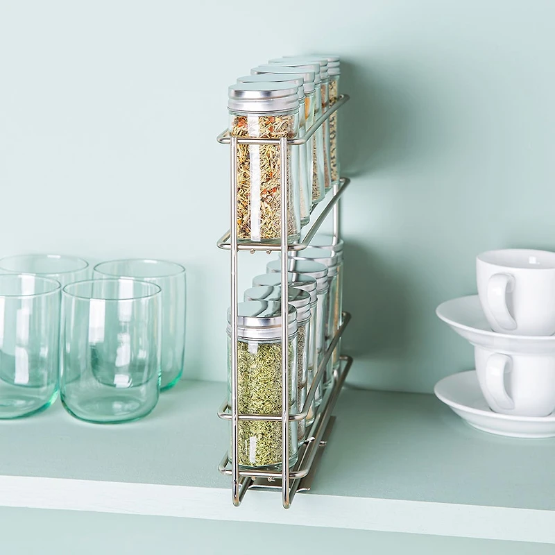 KSP Space Logic '12-Bottle' Pull-Out Spice Rack