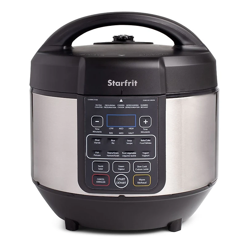 Starfrit 11-Function Programmable Pressure Cooker 8L/8.4 QT.