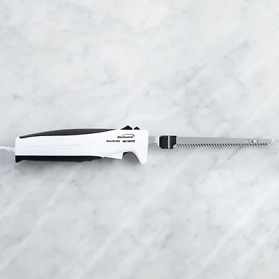 Brentwood Electric Knife (White/Black)