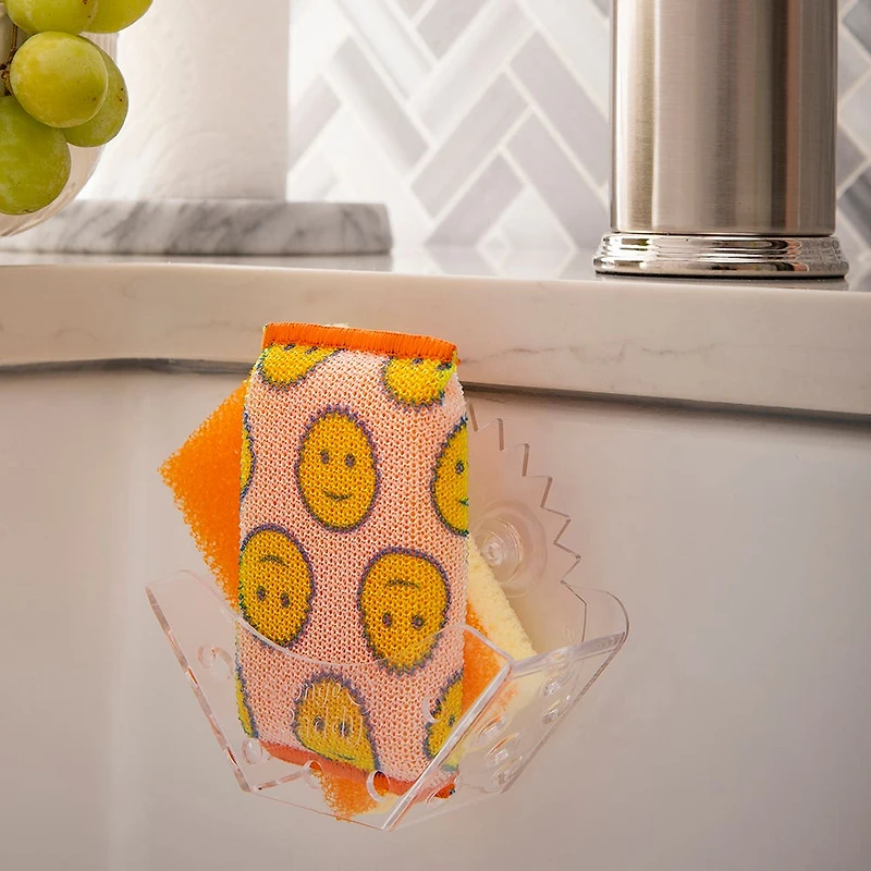 Scrub Daddy Universal Sponge Caddy-Holder (Clear)