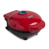 Dash Mini Round Waffle Maker (Red)