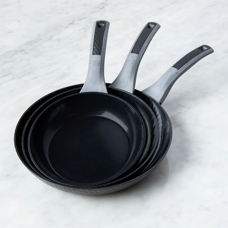 Iko Black Diamond Non-Stick Frypan 9.5" (Black)