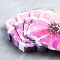 Harman 3-Ply 'Daisy' Paper Napkin Shaped (Pink)