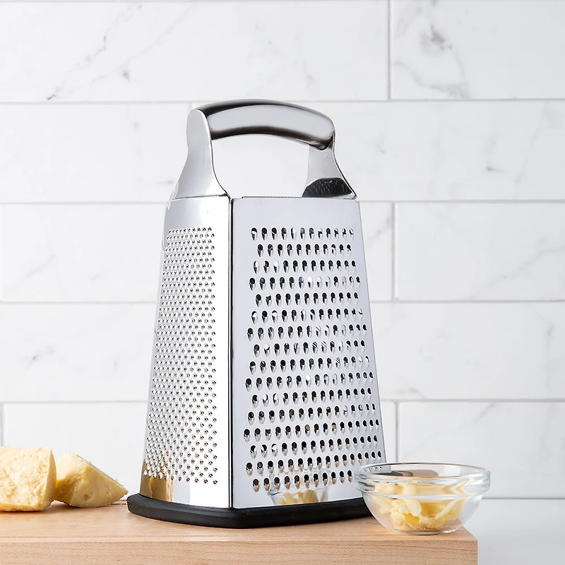 KSP Cuisine Tower Grater 4-Sided Box (Stainless Steel)