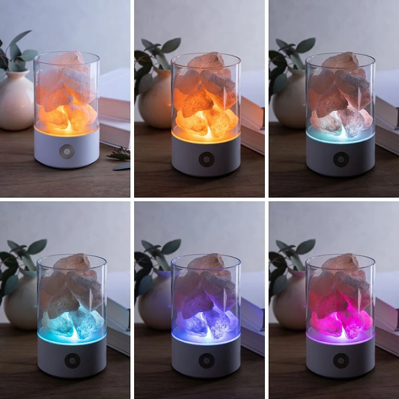 KSP Aria 'Himalayan' LED Crystal Salt Lamp