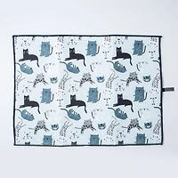 Harman Printed 'Cats' Microfibre Dish Drying Mat